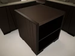 seats tables 3D model