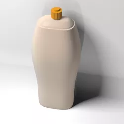 Shampoo Bottle 3D model