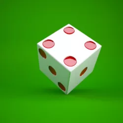 simple dice 3D model