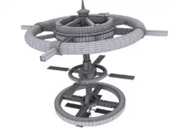 Space Station 3D model
