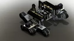 special designing and modeling rescue and millitary robot(bronz medalia in ITI 2011 international innovation competition by aslan khani)