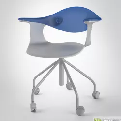 Spin Chair 3D model