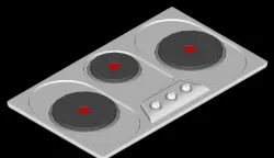 stove hob 90