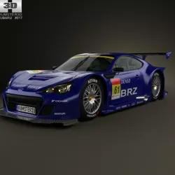 Subaru BRZ GT300 2013 3D model