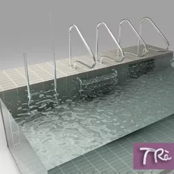 SWIMMING POOL LADDERS 3D model