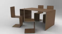 Table and chairs