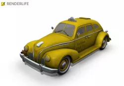 Taxi 2 3D model