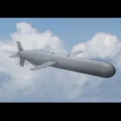 Tomahawk Missile 3D model