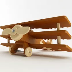 Toy Fokker DR1 3D model
