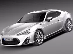 Toyota GT86 TRD 2014 3D model