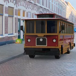 Trolley in obj format 3D model
