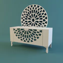 Vanity Mirror 3D model
