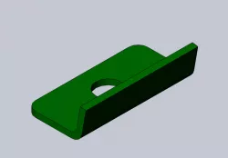 VG-012-01 (jaw) valu-guide clamp half