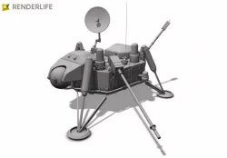 Viking Lander 3D model