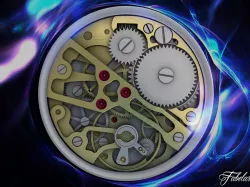Watch mechanism 3D model