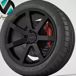 wheel Corniche Challenge 3D model