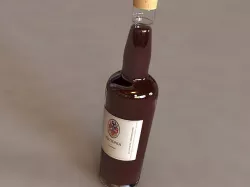 Wine Bottle 3D model