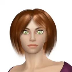 Young Woman 3D model