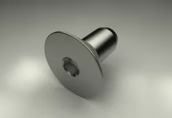 #0 Stainless Steel Flat Head Cap Screw