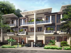 3D Models Contemporary Multi Story House 3D model