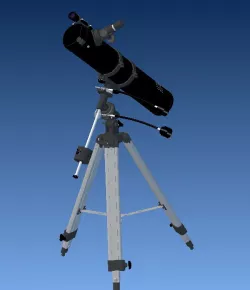 4.5 inch Telescope on Equatorial Mount
