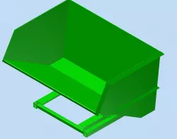 5Cu Yd Roura Hopper