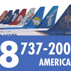 737 200 Collection Eight American Airlines 3D model