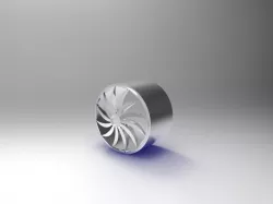 A Conceptual Alloy Wheel