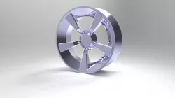 Alloy wheel rim