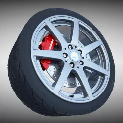 AMG Wheel 3D model