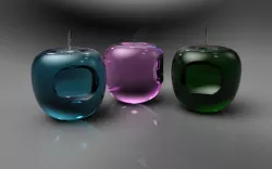 Apple logo in 3D