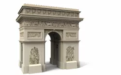 Arc d Triomphe Paris 3D model