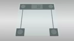Bathroom scale 3D model
