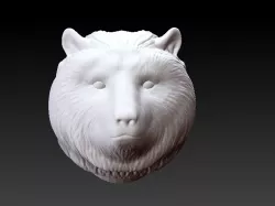 Bear Head bangle 3D model