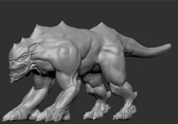 Beast 3D model