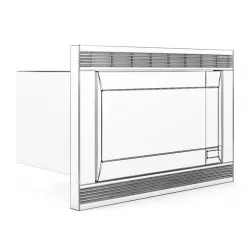 Built in Microwave 3D model