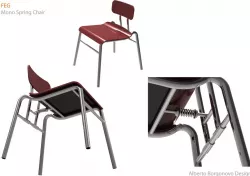 Chair MonoSpring Wood
