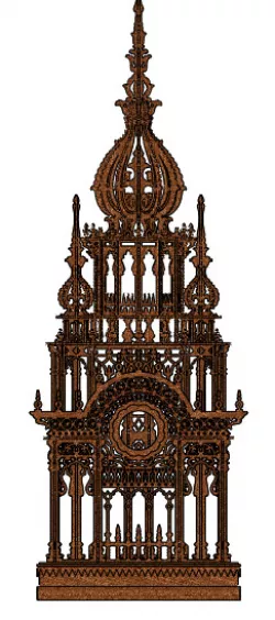 clock tower 3D model
