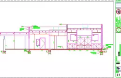Conference Center Elevation Drawing