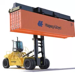 Container handler 3D model