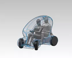 CRK Electric urban vehicle - nano