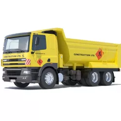 DAF CF85  Dumper 3D model