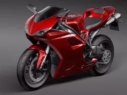 ducati 1198 2010 3D model