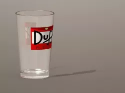 Duff Beer Glass