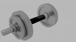 Dumbbell 3D model