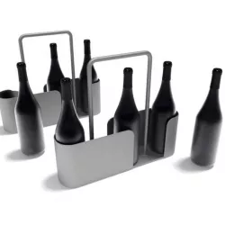 Elegant Modernesque Wine Transporter 3D model