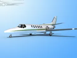Falcon3D Citation V C560 F15 3D model