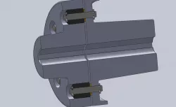 Flexible shaft connector