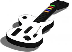 Archivo STL gratis Tapa de la batería del mando de Guitar Hero