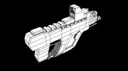 GUN SMG 3D model